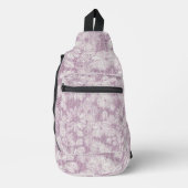 Landkreis Hütte Velvety Lilac Daisy Crossbody Bag (Vorderseite)