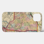 Landkreis-Karte der Staaten von New York Case-Mate iPhone Hülle (Rückseite (Horizontal))