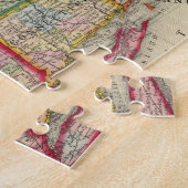 Landkreis Karte der Staaten von New York Puzzle (Seite)