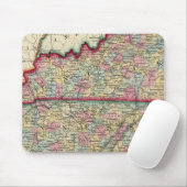 Landkreis Karte von Kentucky und Tennessee Mousepad (Mit Mouse)
