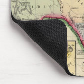 Landkreis Karte von Texas Mousepad (Ecke)