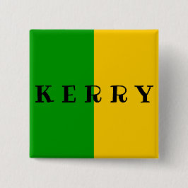 Landkreis Kerry Flag Abzeichen Button