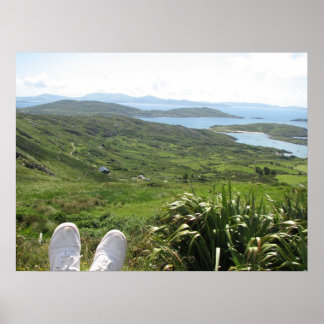 Landkreis Kerry, Irland Poster