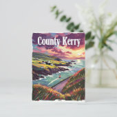 Landkreis Kerry Irland Postkarte (Stehend Vorderseite)