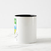 Landkreis Kerry Irland Zweifarbige Tasse (Mittel)