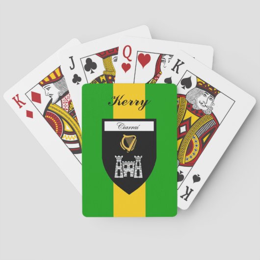Landkreis Kerry Playing Cards Spielkarten (Rückseite)