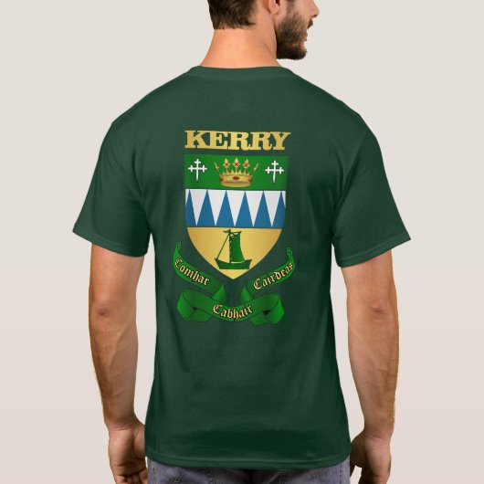 Landkreis Kerry T-Shirt (Rückseite)