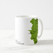 Landkreis-Kildarekarten-u. -Wappen-Tassen Kaffeetasse (VorderseiteRechts)