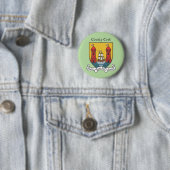 Landkreis-Korken-Knopf Button (Beispiel)