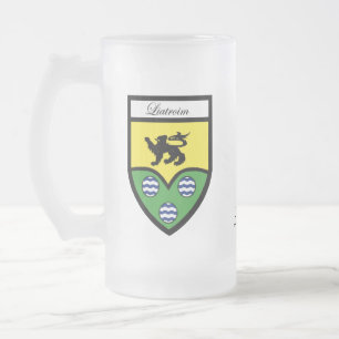 Landkreis Leitrim Karte & Wappen Tasse