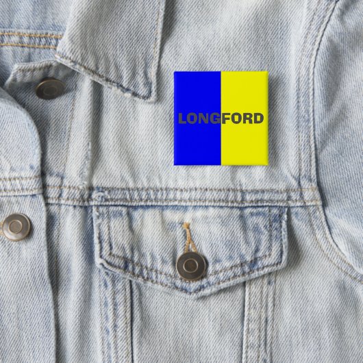 Landkreis Longford Flag Abzeichen Button (Beispiel)