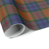 Landkreis Longford Irish Tartan Geschenkpapier (Rolleneckpunkt)