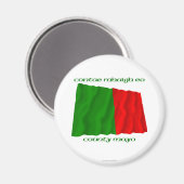 Landkreis Mayo Colors Magnet (Vorderseite/Rückseite)