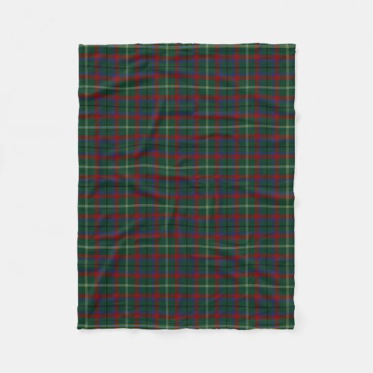 Landkreis-Mayo-IrenTartan Fleecedecke (Vorderseite)