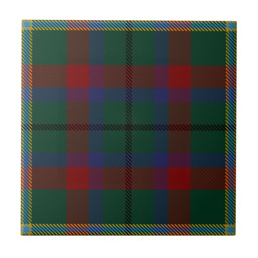 Landkreis-Mayo-IrenTartan Fliese (Vorderseite)