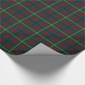 Landkreis-Mayo-IrenTartan Geschenkpapier (Ecke)