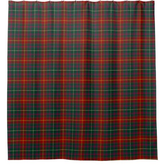 Landkreis Meath irischer Tartan-Duschvorhang Duschvorhang (Vorderseite)