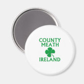 Landkreis Meath, Irland Magnet (Vorderseite/Rückseite)