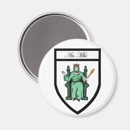 Landkreis Meath Magnet (Vorderseite/Rückseite)