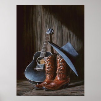 Landkreis Music "Boots" Poster