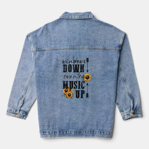 Landkreis Music Denim Jacket Jeansjacke