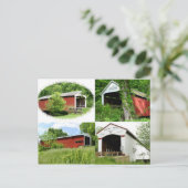 Landkreis Parke, Indiana Postkarte (Stehend Vorderseite)