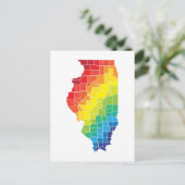 Landkreis Postkarte (Stehend Vorderseite)