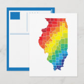 Landkreis Postkarte (Vorne/Hinten)