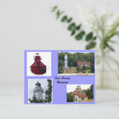 Landkreis Postkarte (Stehend Vorderseite)