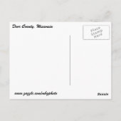 Landkreis Postkarte (Rückseite)