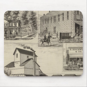 Landkreis Rockwell, Kansas Mousepad