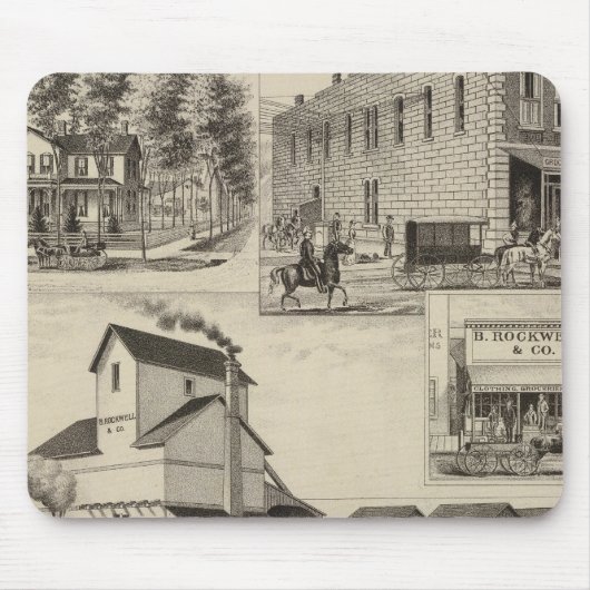 Landkreis Rockwell, Kansas Mousepad (Vorne)