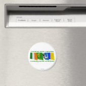 Landkreis Roscommon Flags Magnet (In Situ (Geschirrspüler))