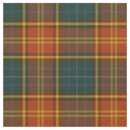 Landkreis Roscommon IrenTartan Stoff (Nahaufnahme)