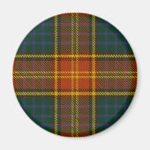 Landkreis Roscommon Irish Tartan Magnet (Vorne)