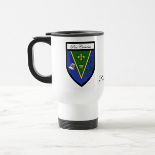 Landkreis Roscommon Karten-u. Wappen-Tassen Reisebecher