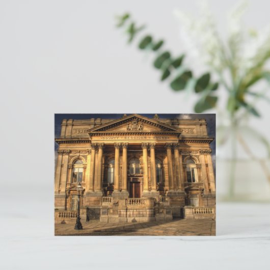 Landkreis Sessions House in William Brown Street, Postkarte (Stehend Vorderseite)