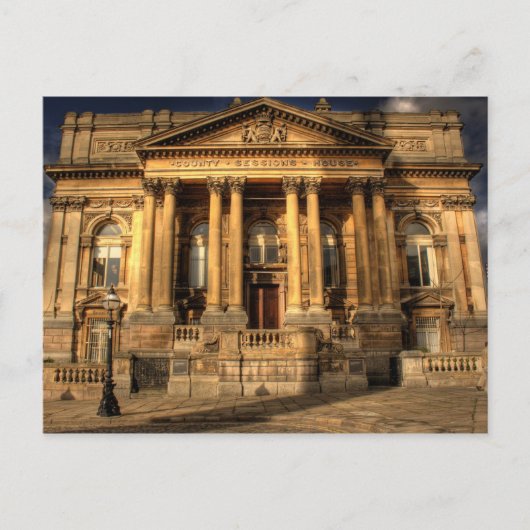 Landkreis Sessions House in William Brown Street, Postkarte (Vorderseite)