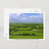 Landkreis Sligo Irland, Carrowkeel Postkarte (Vorne/Hinten)