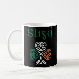 Landkreis Sligo Kleeblatt Irland Flaggen Craig und Kaffeetasse