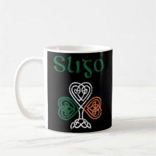 Landkreis Sligo Kleeblatt Irland Flaggen Craig und Kaffeetasse