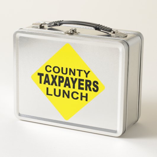 Landkreis Taxpayers Lunch Box (Vorderseite)