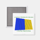 Landkreis Tipperary Colors Magnet (Vorderseite/Rückseite)