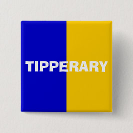 Landkreis Tipperary Flag Abzeichen Button