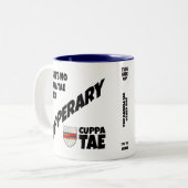 Landkreis Tipperary Irland Zwei-Tone-Kaffee-Tasse Zweifarbige Tasse (Vorderseite Links)