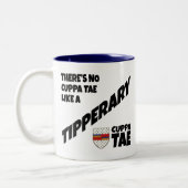 Landkreis Tipperary Irland Zwei-Tone-Kaffee-Tasse Zweifarbige Tasse (Links)