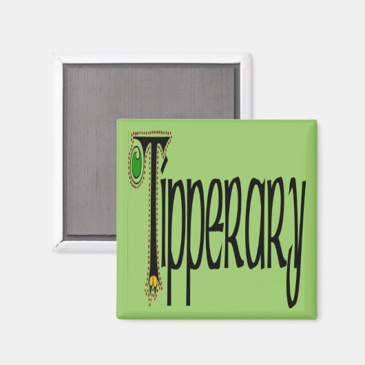 Landkreis Tipperary Magnet (Vorderseite/Rückseite)
