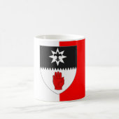 Landkreis Tyrone Tasse - Irish Landkreis Flag & Wa (Mittel)