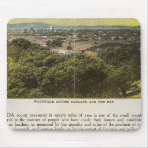 Landkreis Verso Alameda, Oakland und Bucht Mousepad