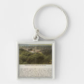 Landkreis Verso Alameda, Oakland und Bucht Schlüsselanhänger (Vorne)